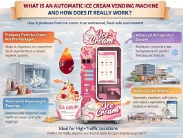 What Is an Automatic Ice Cream Vending Machine and How Does It Really Work?